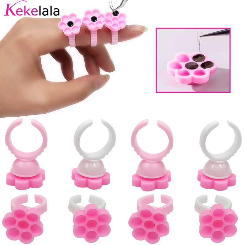 Eyelash Extension Double Lash - DIY Eyelash Extension Fans Flowering Cup