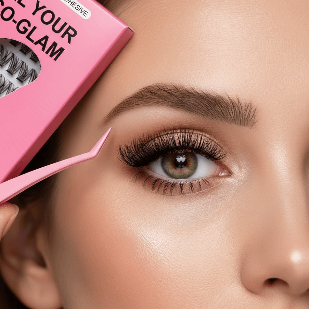Eyelash Extension For Asian Eyes - Natural Look DIY Lashes Extension Kit