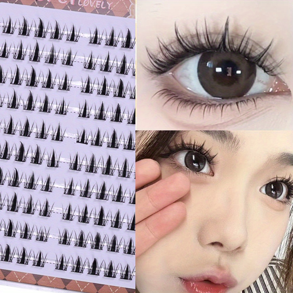 Eyelash Extension Japan - 10-Row Cute Bunny Lashes Glue-Free DIY