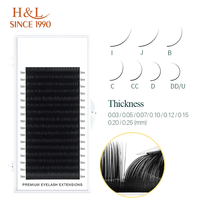 Eyelash Extension Natural Classic - H&L SINCE 1990 16 Row Faux