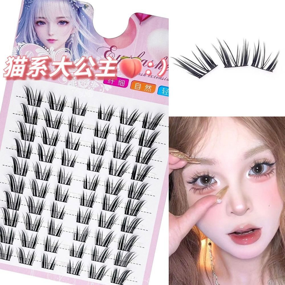 Reusable Cat Eye Fairy Lash Cl - Eyelash Extension Wet Look recension och pris