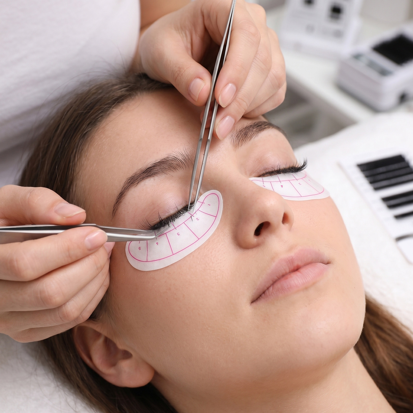 10 Sheets Safe Non Irritating  - Eyelash Extension Eye Irritation recension och pris