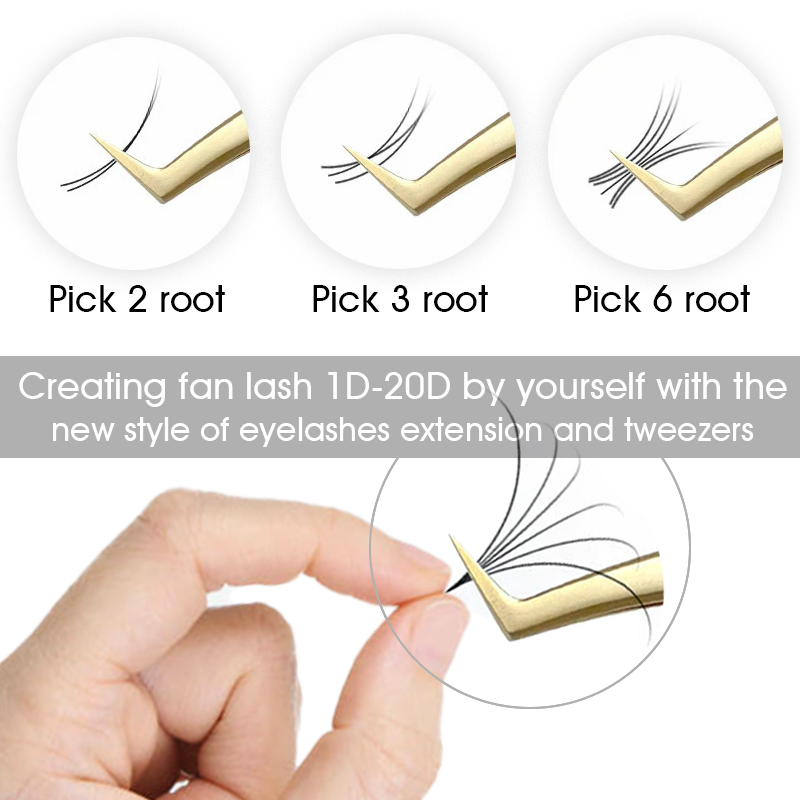 MASSCAKU All Size 1 Tray 16 Ro - Eyelash Extension Natural Classic recension och pris