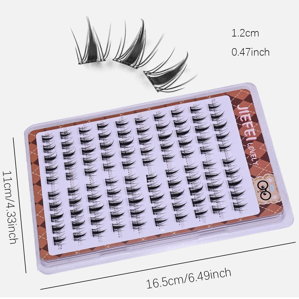 Cute Bunny 10-Row False Eyelas - Eyelash Extension Japan recension och pris