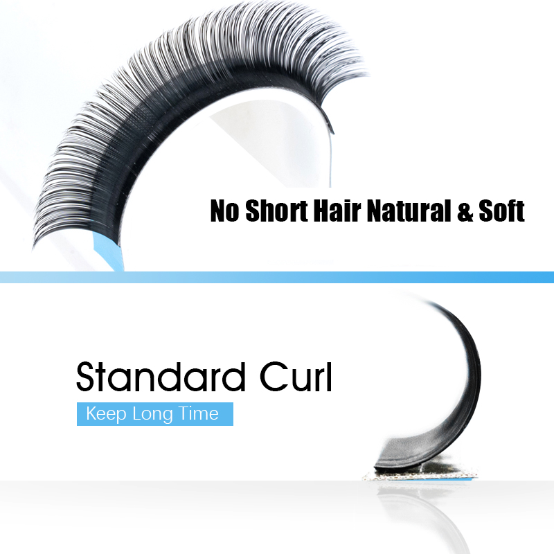 MASSCAKU 0.05/0.07/0.10/0.15mm - Eyelash Extension Natural Classic recension och pris
