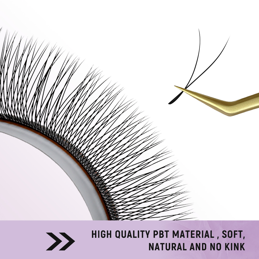 SAKURAHANA 2D YY Lashes Double - Eyelash Extension Double Volume recension och pris