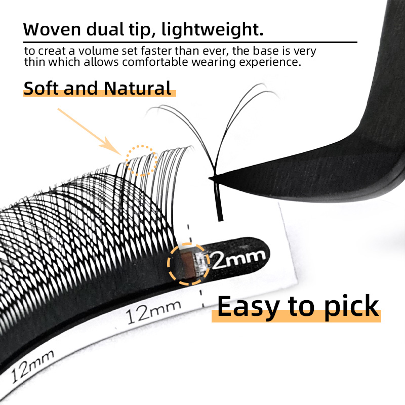 LOVE LASHES YY Shape Lash Fake - Eyelash Extension Double Volume recension och pris