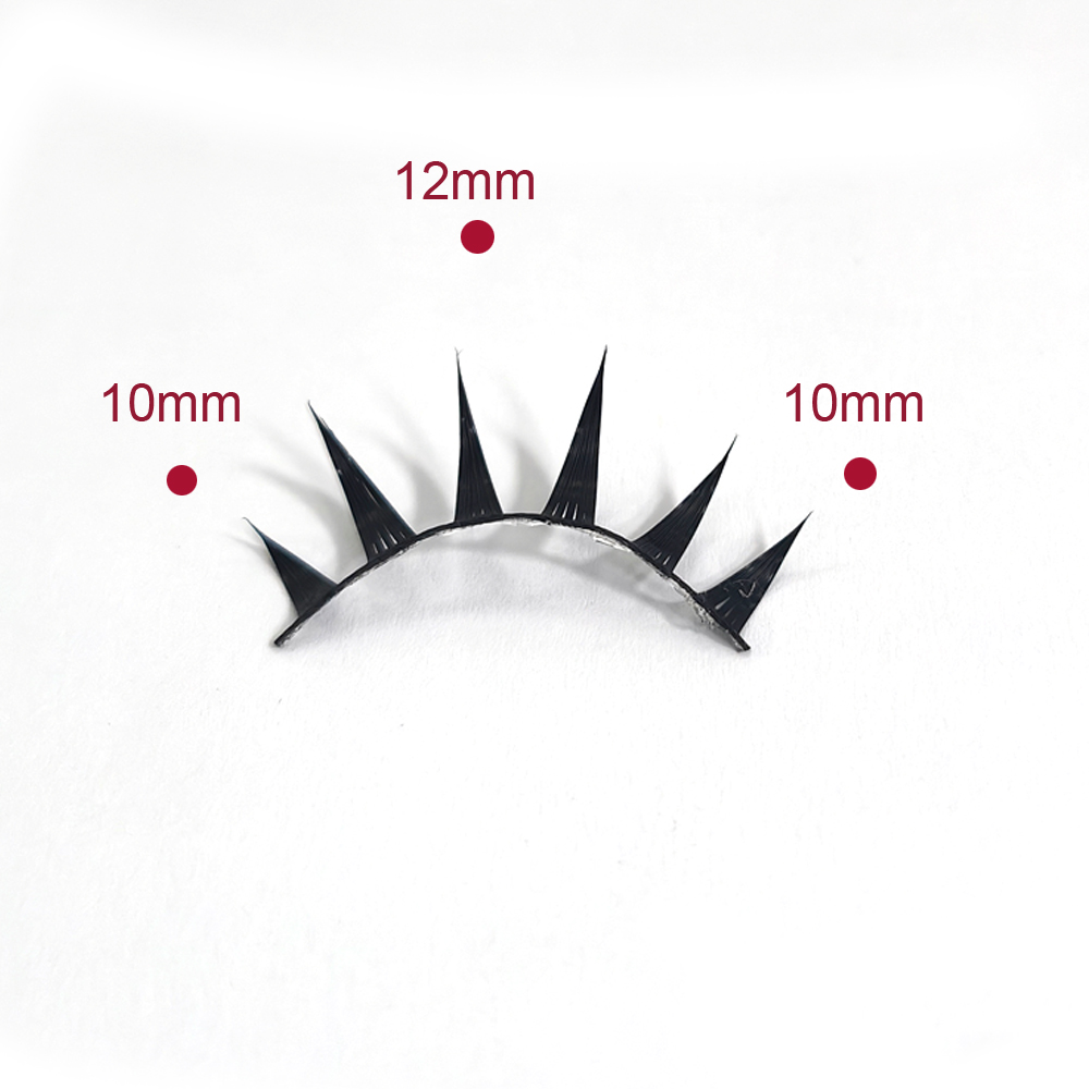 ICYCHEER 5Pairs Natural Long C - Eyelash Extension Wet Look recension och pris