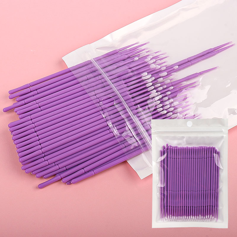 100PCS/Bag Bamboo Eyelash Exte - Eyelash Extension Double Lash recension och pris