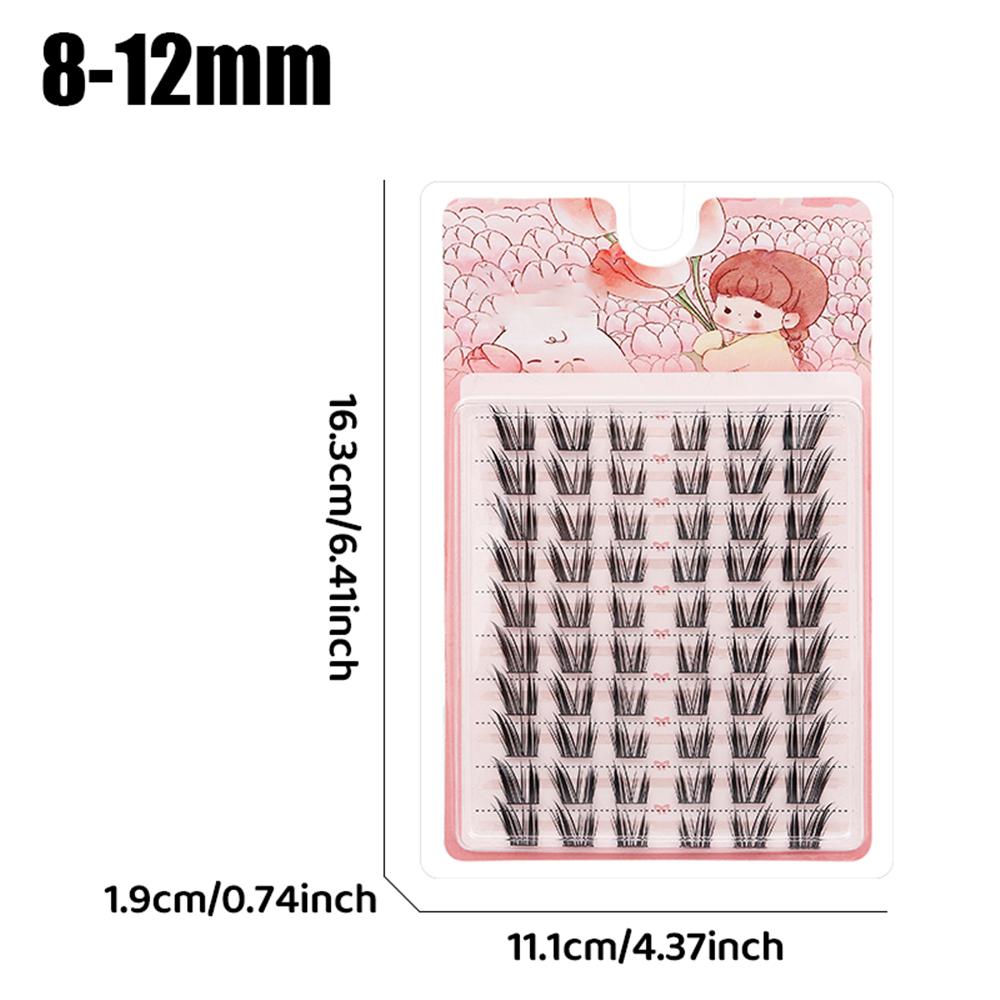 60/100Pcs Natural Fairy Lash C - Eyelash Extension Wet Look recension och pris