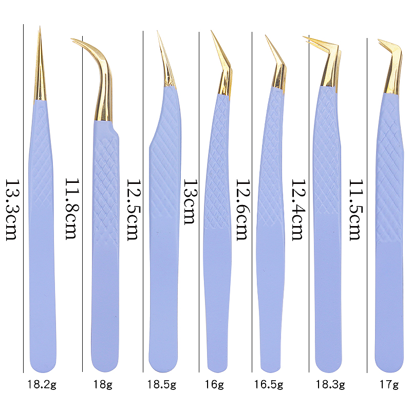 Purple Stainless Steel Eyelash - Refill Eyelash Extension recension och pris