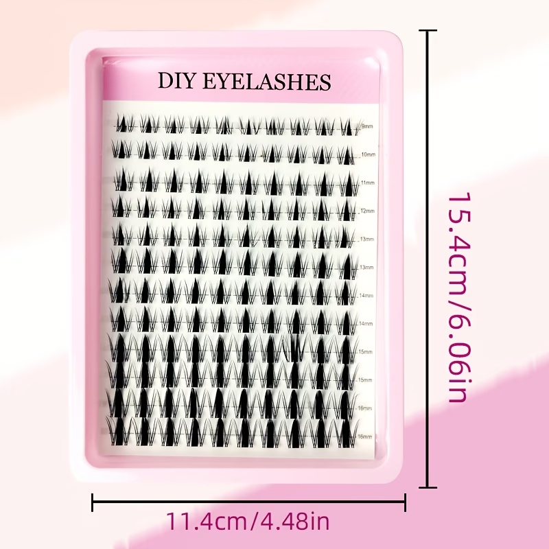 120pcs Fairy Eyelash 8-16mm Ma - Eyelash Extension Wet Look recension och pris