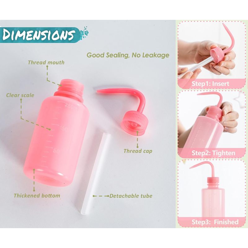 250ml Pink Bend Mouth Eyelash  - Eyelash Extension Japan recension och pris