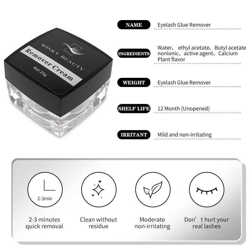 20g  Eyelash Extension Glue Re - Eyelash Extension Eye Irritation recension och pris