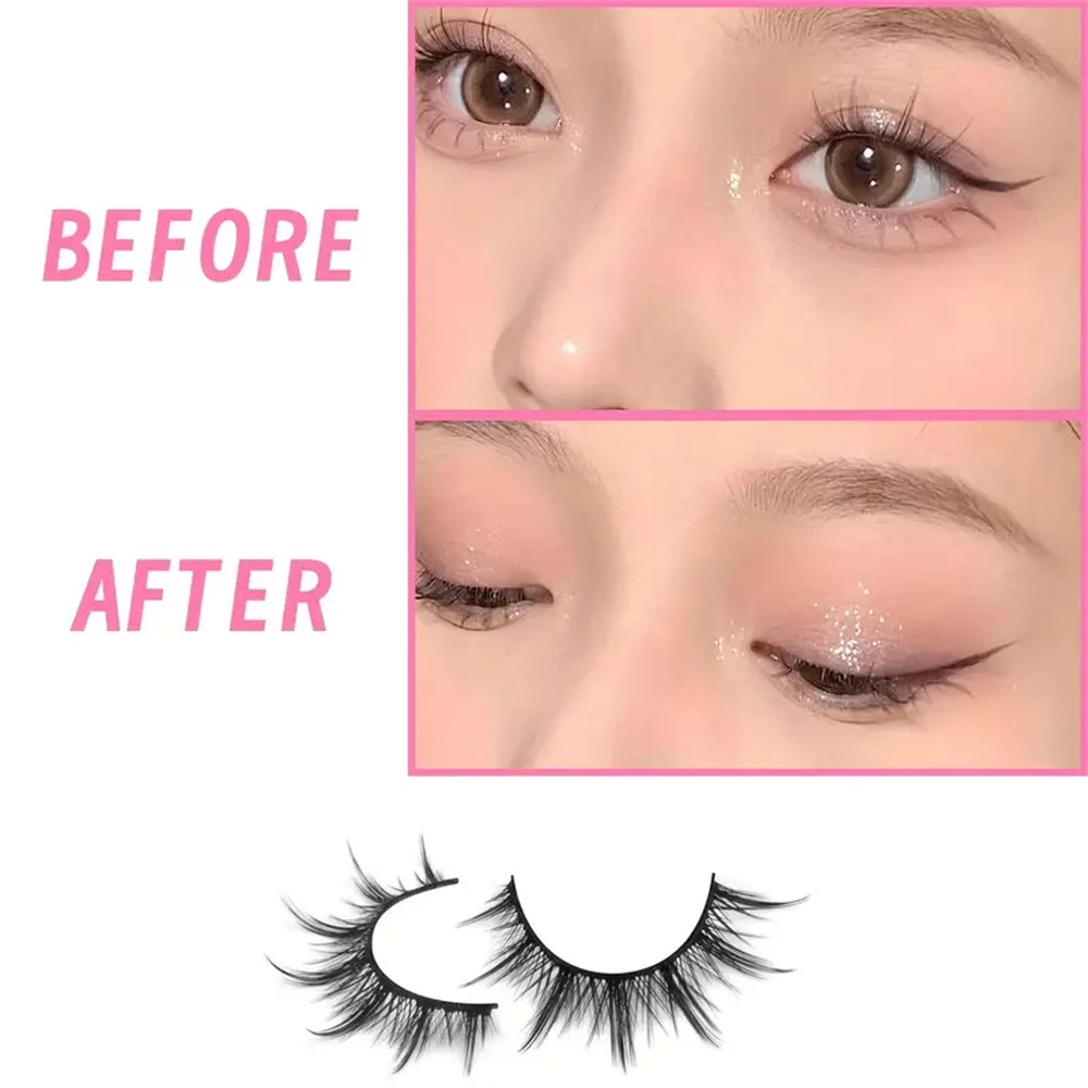 10 Pairs Manga Anime Lashes Na - Eyelash Extension Japan recension och pris
