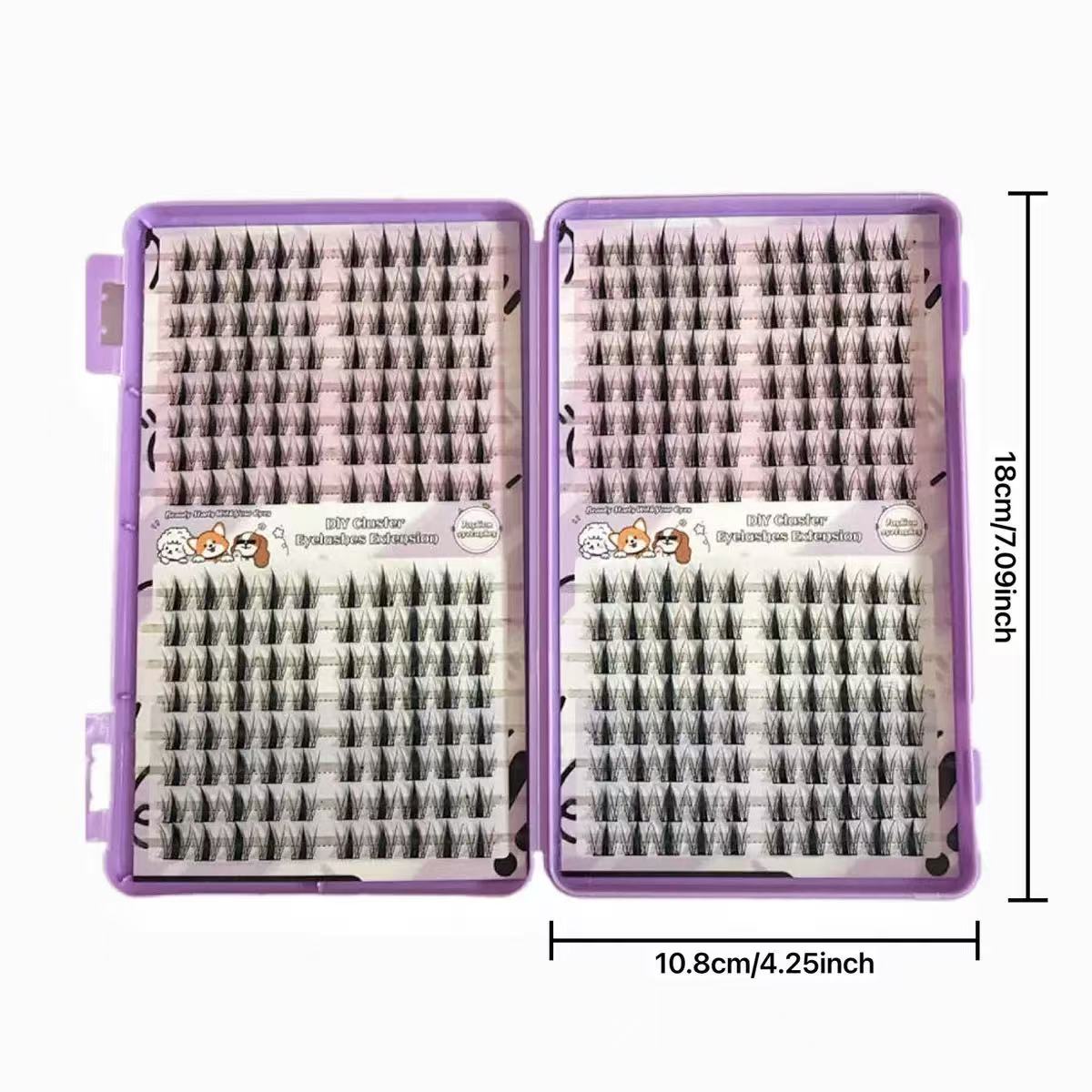 Manga Eyelash Cluster Sharp 32 - Eyelash Extension Japan recension och pris