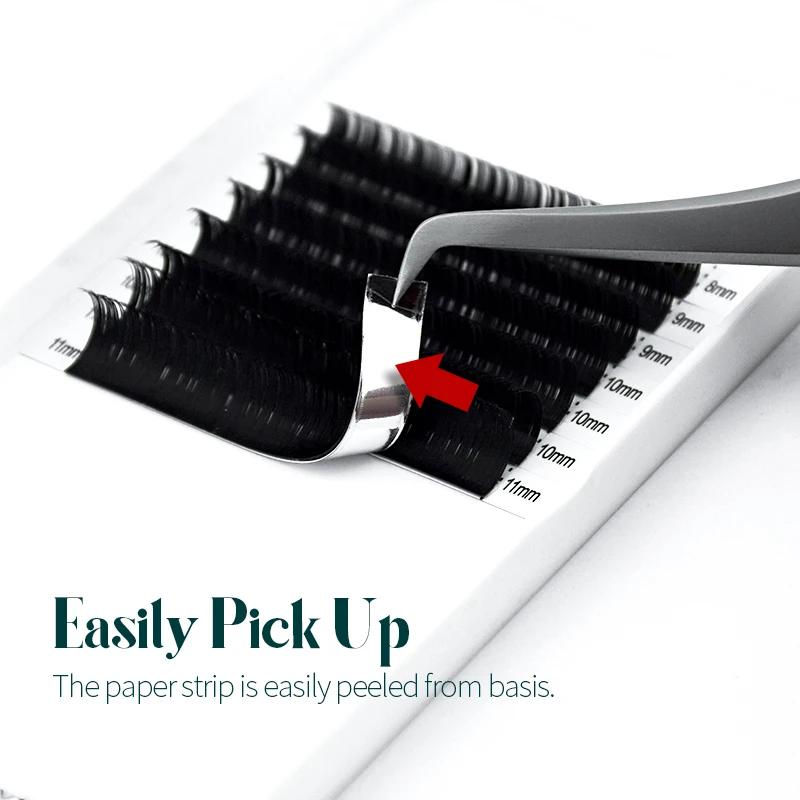 H&L SINCE 1990 16 Row Faux Las - Eyelash Extension Natural Classic recension och pris