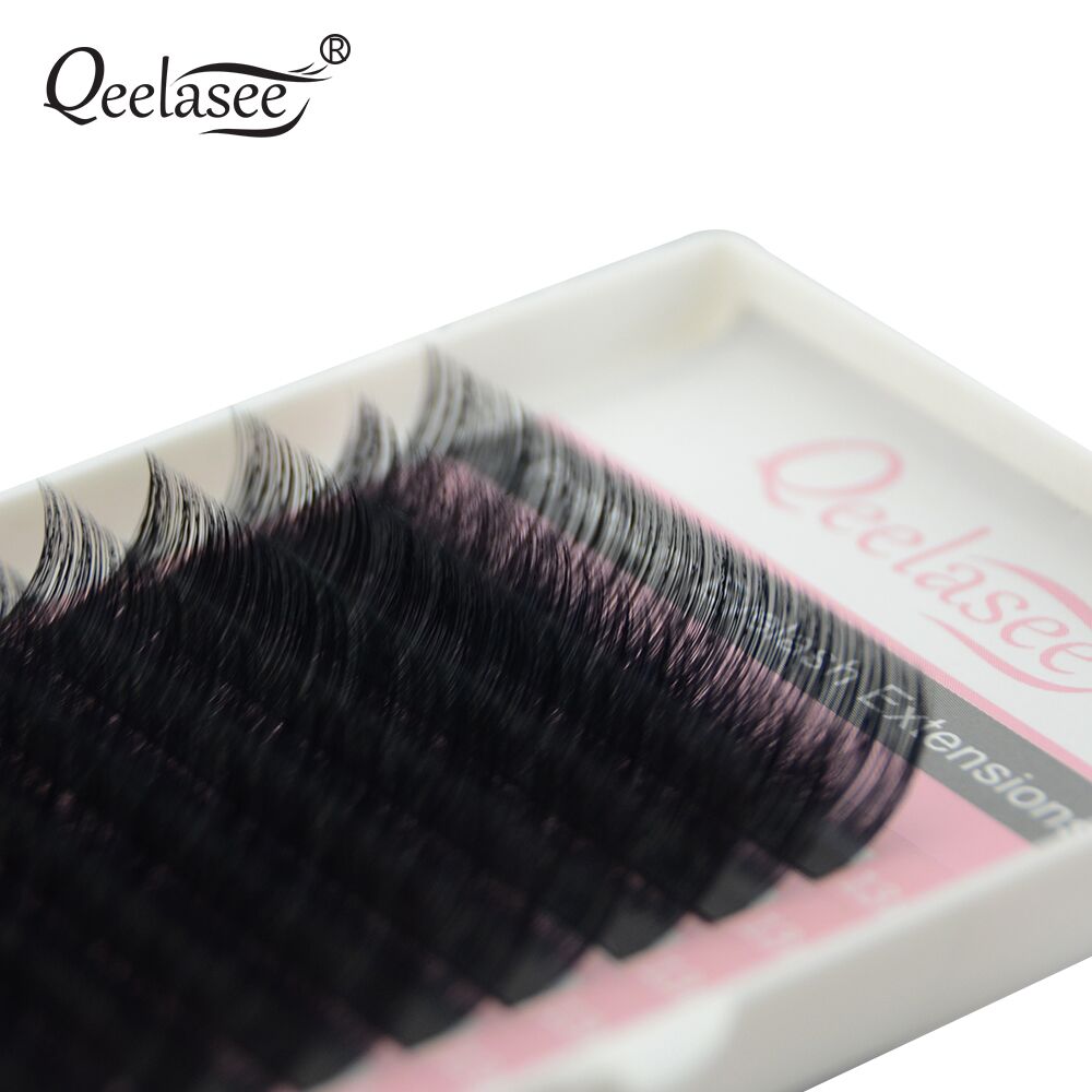 Qeelasee Faux Mink Individual  - Eyelash Extension For Asian Eyes recension och pris