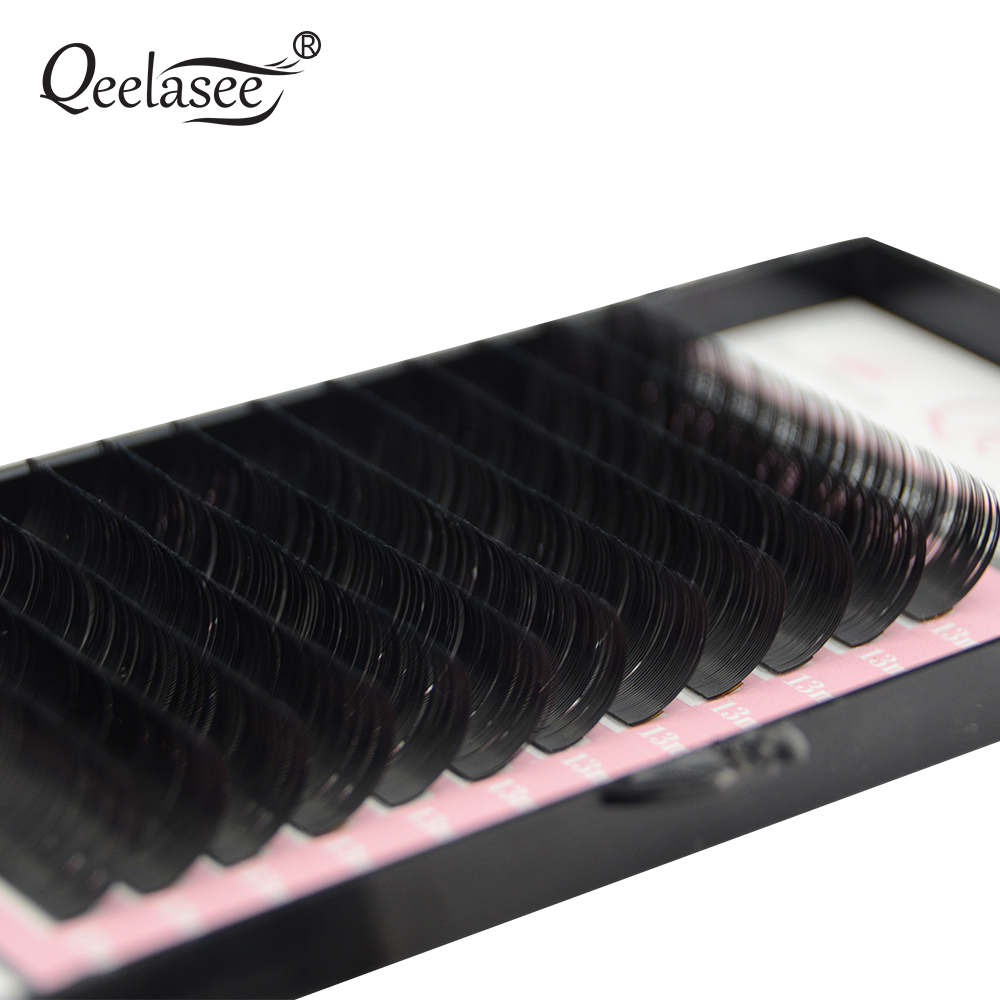 Qeelasee Faux Mink Individual  - Eyelash Extension For Asian Eyes recension och pris