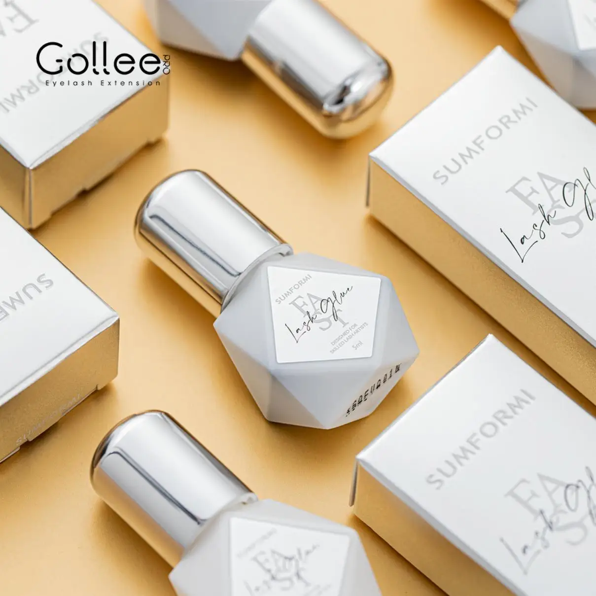 5 Bottle Eye Lash Glue No Irri - Eyelash Extension Eye Irritation recension och pris