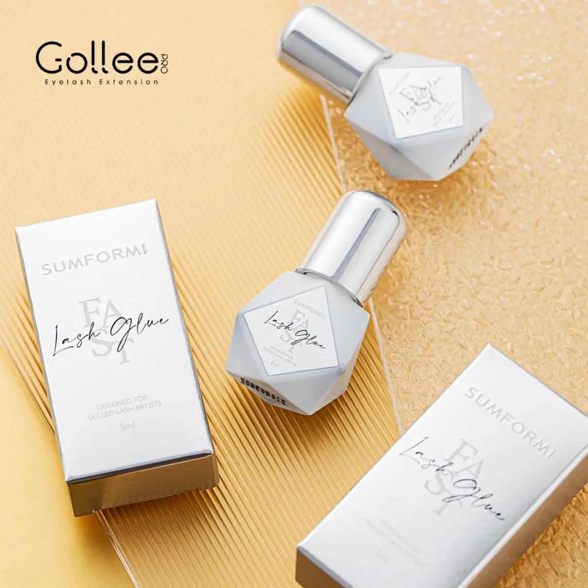 5 Bottle Eye Lash Glue No Irri - Eyelash Extension Eye Irritation recension och pris