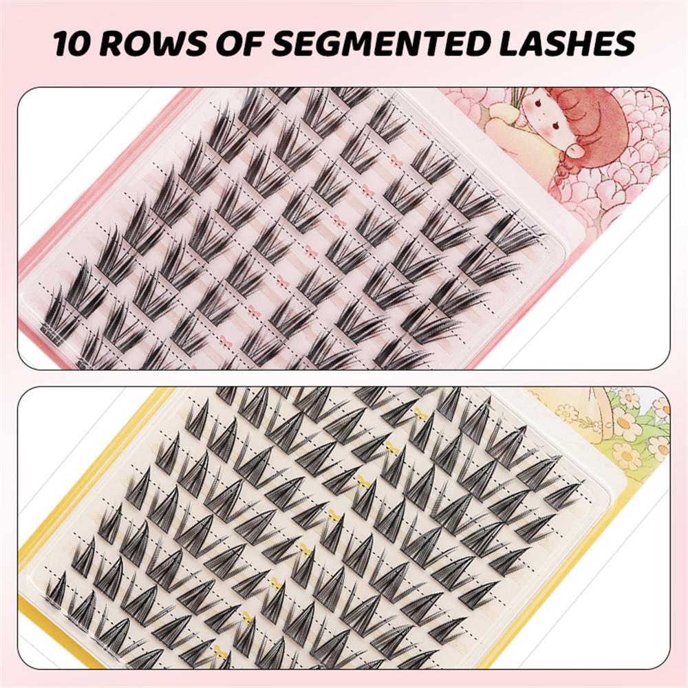 60/100Pcs Natural Fairy Lash C - Eyelash Extension Wet Look recension och pris