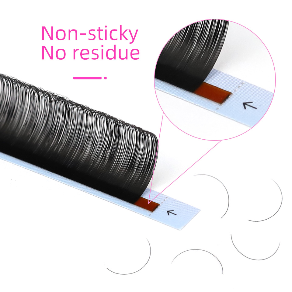 AGUUD 10 Cases/Lot Eyelash Ext - Eyelash Extension Natural Classic recension och pris