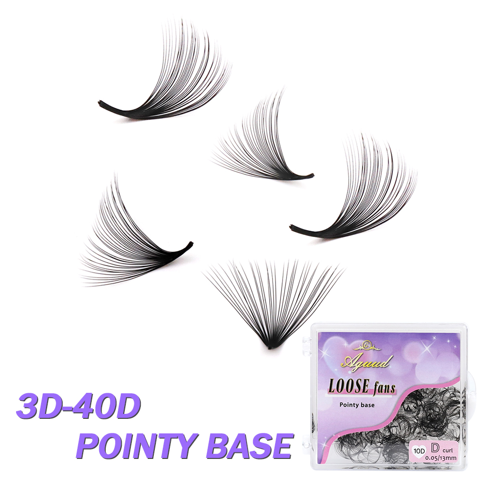 AGUUD 30D 40D Cluster Loose Fa - Eyelash Extension For Asian Eyes recension och pris