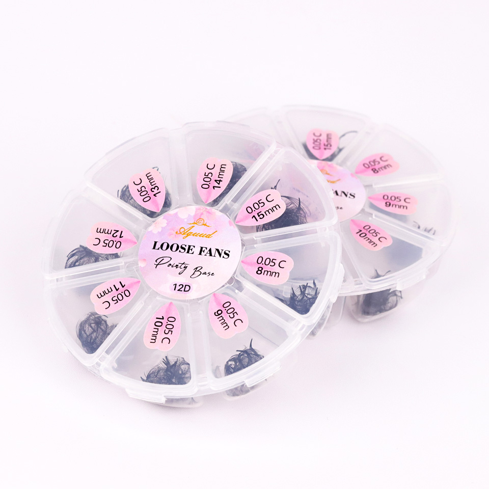 AGUUD 30D 40D Cluster Loose Fa - Eyelash Extension For Asian Eyes recension och pris